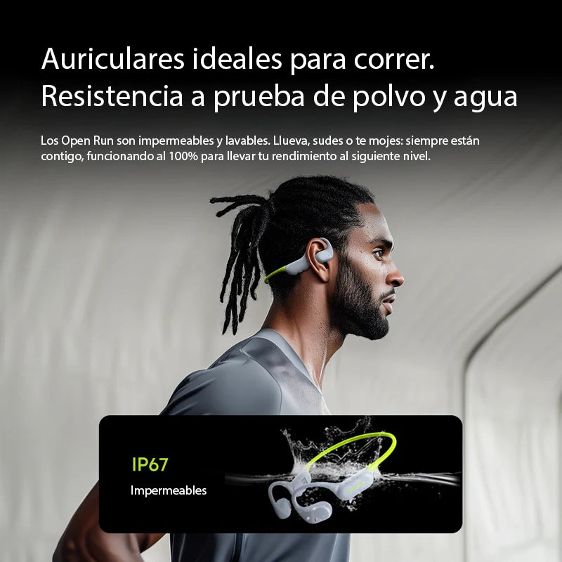 Auriculares de conducción ósea Langsdom Open Run - AirWave Pro